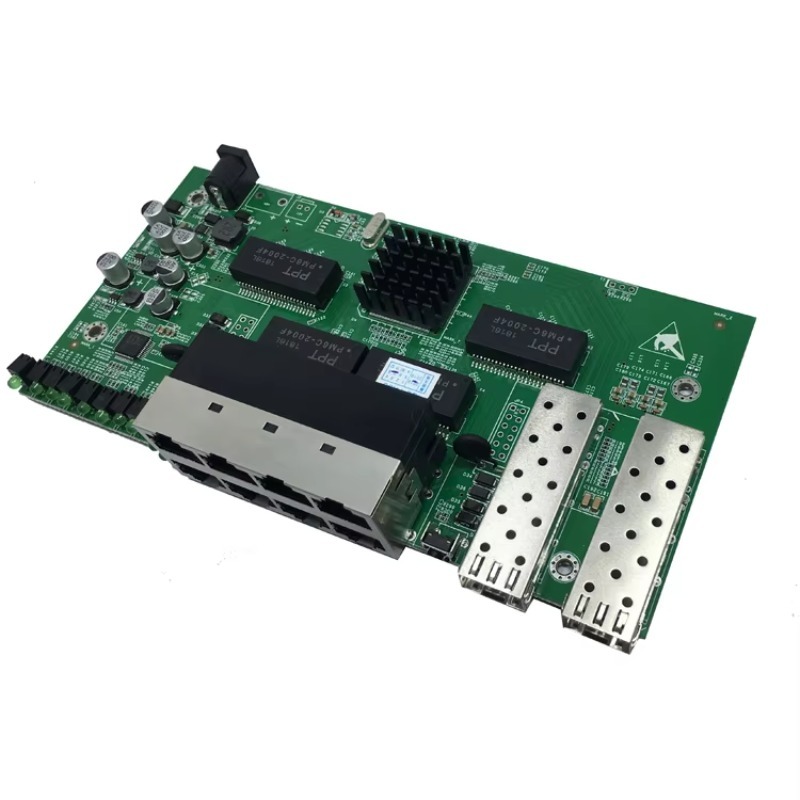 Managed Gigabit Poe Switch 8 Port 802.3At - Пользовательский 8-портовый PoE+ коммутатор с полной